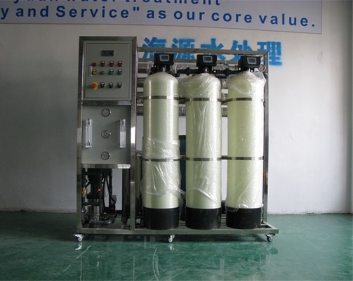 Automatische 1000L/Uur RO Waterzuiveringsinstallatie 220-400V PLC