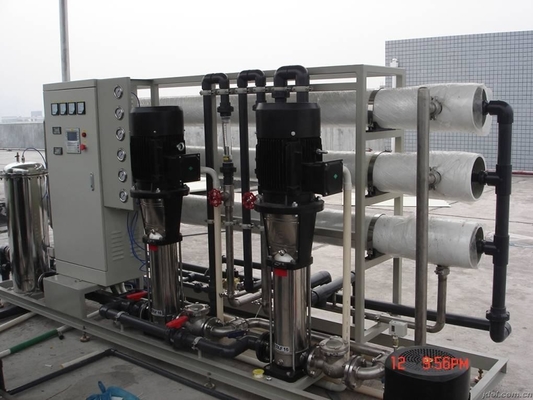 PLC 10000L/H RO de Omgekeerde Osmosesysteem van de Waterbehandeling voor Drinkwater