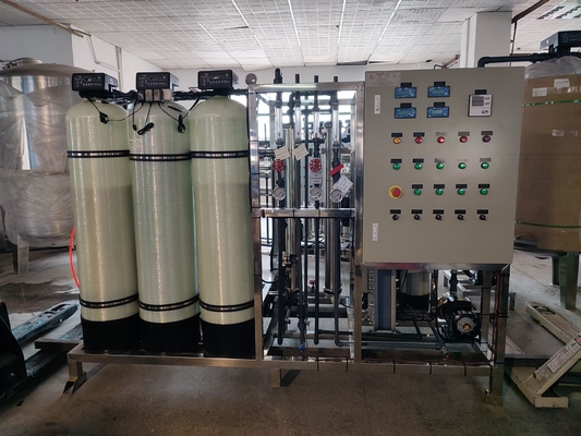 de eenheid van de waterbehandeling door omgekeerde osmose met een capaciteit van 50m ³ per dag