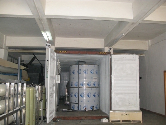 Containerized droeg van de het Zeewaterontzilting van het Gaten Zoute Water de Machine van de Overzeese de Machine Bronwaterontzilting voor Irrigatie