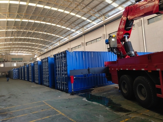 Containerized droeg van de het Zeewaterontzilting van het Gaten Zoute Water de Machine van de Overzeese de Machine Bronwaterontzilting voor Irrigatie