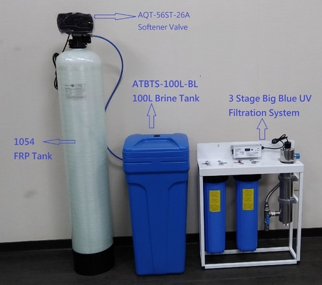 PLC Zout water verzachten waterverzachten systeem Automatisch hard waterverzachten voor irrigatie