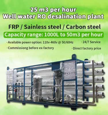 PLC Brak de Filtratiesysteem van het Waterwater voor de Ontzilting van het Bronwaterro systeem