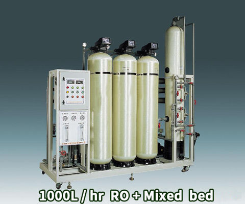 380V het gedeioniseerde Systeem van de Waterfilter, 60HZ Ion Exchange Water Softener Resin