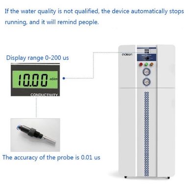 1.5kw gedeioniseerd Watersysteem voor Laboratorium 50LPH met PLC Contraol