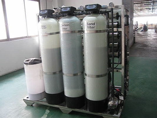 2000LPH gedeioniseerde Watersystemen, 99,7% Verwerping Ion Exchange Dm Plant
