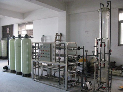 3KW gedeioniseerde Watersystemen, Ion Exchange Resin Filter 60% - 75%-Terugwinning