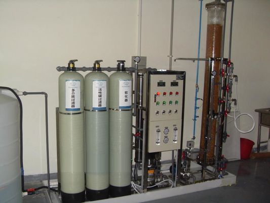 3KW gedeioniseerde Watersystemen, Ion Exchange Resin Filter 60% - 75%-Terugwinning