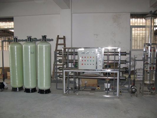 3KW gedeioniseerde Watersystemen, Ion Exchange Resin Filter 60% - 75%-Terugwinning