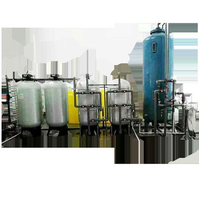 600KG laboratorium Gedeioniseerd Watersysteem, FRP-demineralisatiewaterzuiveringsinstallatie