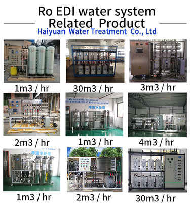 Gedemineraliseerd EDI Unit For Water Treatment-Reinigingssysteem 1TPH