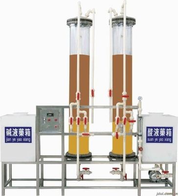 Roestvrij staal Gedemineraliseerde Waterplant10000l Capaciteit met PLC Controle