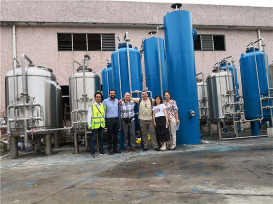 de Waterplantglasvezel van het ionenuitwisselingsdenim Materieel het Voeden Boorgatwater