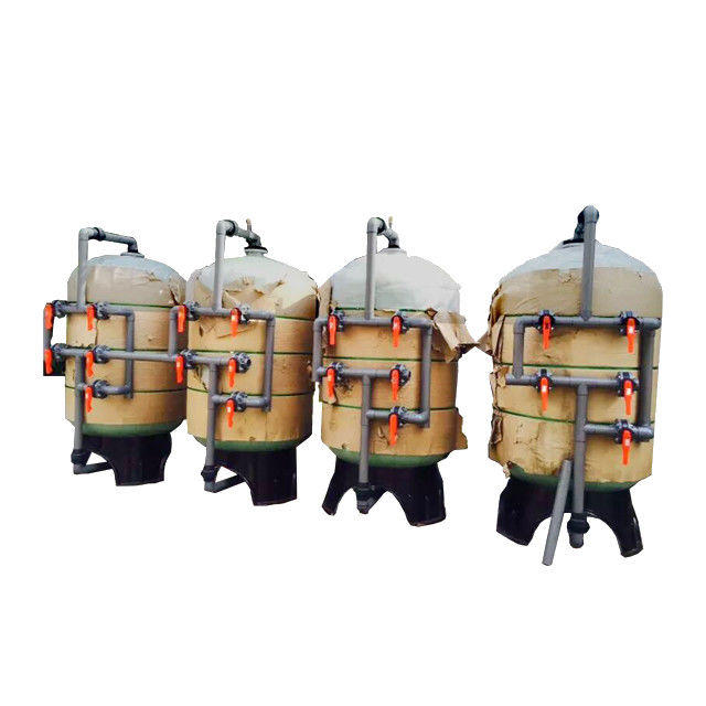 3000L/Hour van de het Waterfilter 110V-460V 60HZ van het ijzermangaan het Koolstofstaalmateriaal