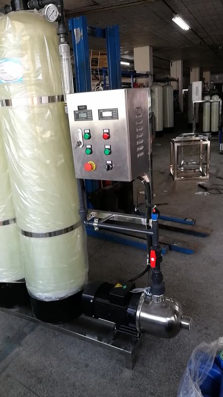 3KW gedeioniseerde Watersystemen, Ion Exchange Resin Filter 60% - 75%-Terugwinning
