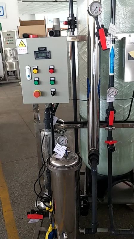 Industriële van het waterfilter 10-15 van de ionenuitwisselingshars de bardruk 220V