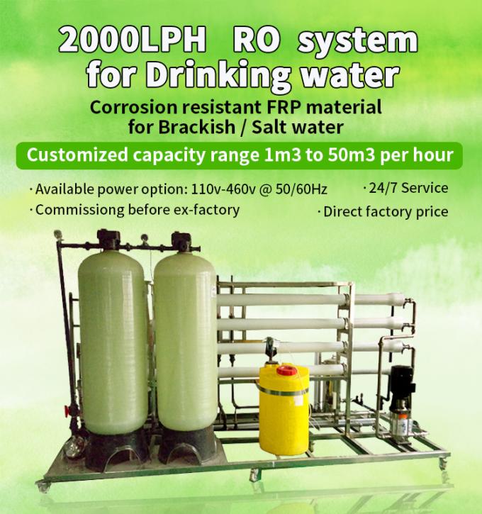 RO-waterzuiveringsmachine omgekeerde osmose RO-machine Drinkwaterbehandeling 3